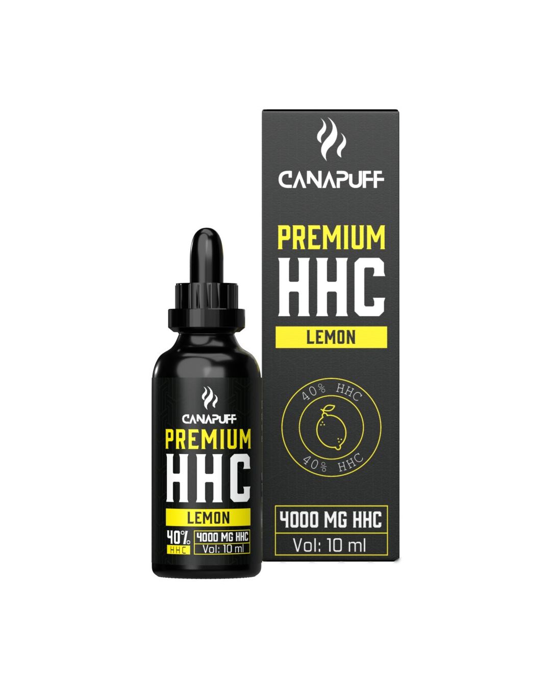 40% HHC Oil Lemon, 10ml | Canapuff