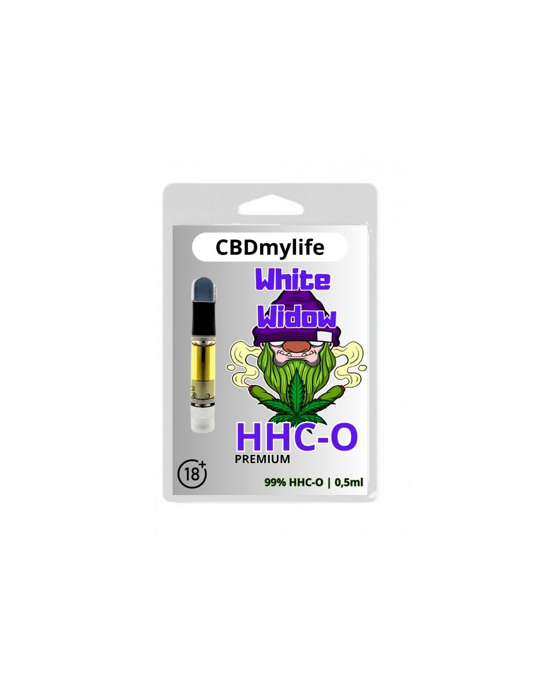 99% HHC-O cartridge White...